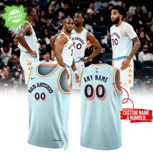 San Antonio Spurs 2025 City Edition Basketball Jersey – Limited Release
