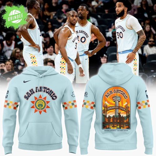 San Antonio Spurs 2025 City Edition Hoodie – NBA Team Style