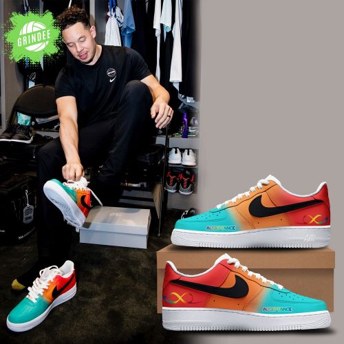 San Antonio Spurs Autism Acceptance Month AF1 Sneaker – Special Edition