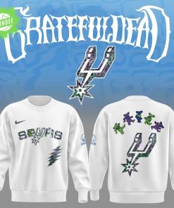 San Antonio Spurs Grateful Dead Night Sweatshirt
