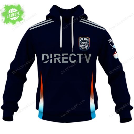 San Diego FC (MLS) Home Jersey Style Hoodie