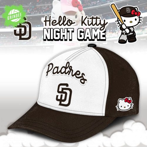 San Diego Padres MLB x Hello Kitty Night Game Limited Edition Baseball Jersey – Collector’s MLB x Sanrio Apparel