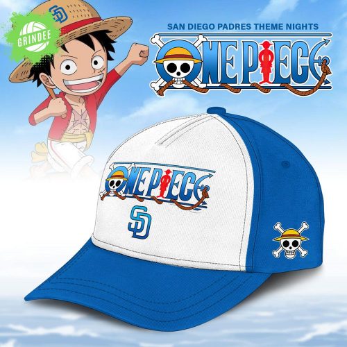 San Diego Padres MLB x One Piece Night Game Custom Name Limited Edition Baseball Jersey 2025 – Anime x Baseball Fusion