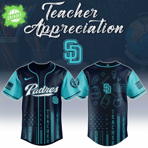 San Diego Padres MLB x Teacher Appreciation Day Jersey Editions Limited 2025