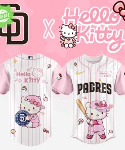 San Diego Padres x Hello Kitty Night 2025 Baseball Jersey Limited Edition