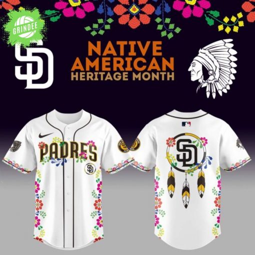San Diego Padres x Native American Heritage Night 2025 Baseball Jersey