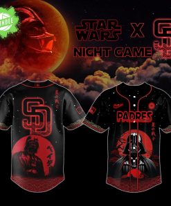 San Diego Padres x Star Wars Baseball Jersey – Night Game Limited Edition 2025