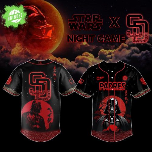 San Diego Padres x Star Wars Baseball Jersey – Night Game Limited Edition 2025