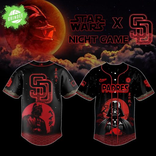 San Diego Padres x Star Wars Baseball Jersey – Night Game Limited Edition 2025