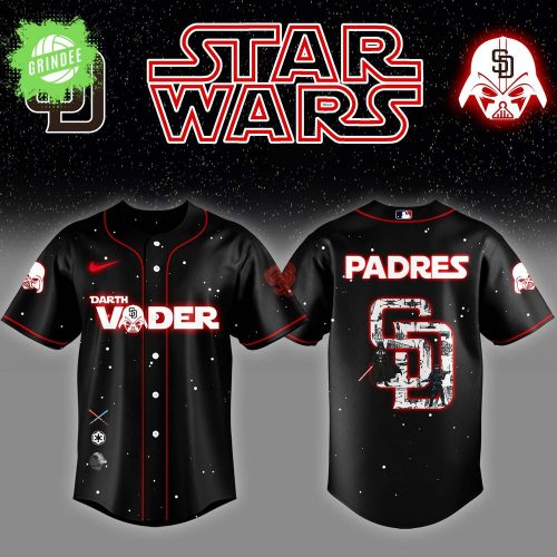 San Diego Padres x Star Wars Darth Vader Night Jersey – Sith Baseball Limited