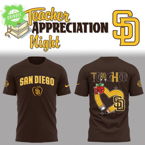 San Diego Padres x Teacher Appreciation Night T-Shirt