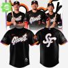 Toronto Blue Jays x Stranger Things Night Baseball Jersey 2025 Limited