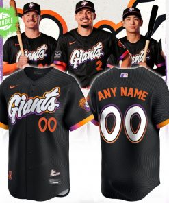 San Francisco Giants 2025 City Connect Baseball Jersey Limited Edition