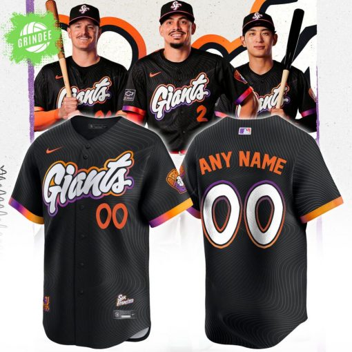 San Francisco Giants 2025 City Connect Baseball Jersey Limited Edition