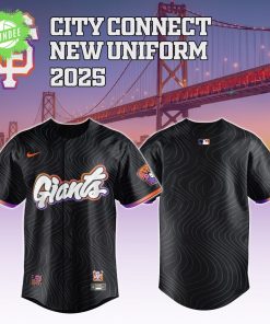 San Francisco Giants 2025 City Connect Special Edition Baseball Jersey – Exclusive MLB Jersey
