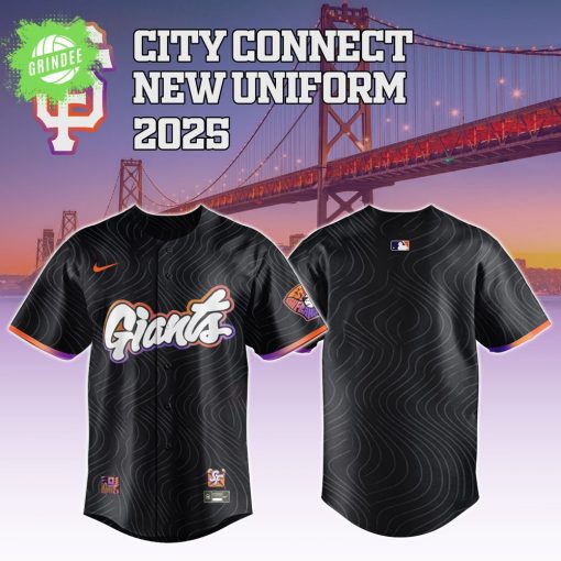 San Francisco Giants 2025 City Connect Special Edition Baseball Jersey – Exclusive MLB Jersey