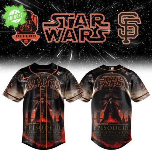 San Francisco Giants 20th Anniversary Star Wars Celebration Jersey