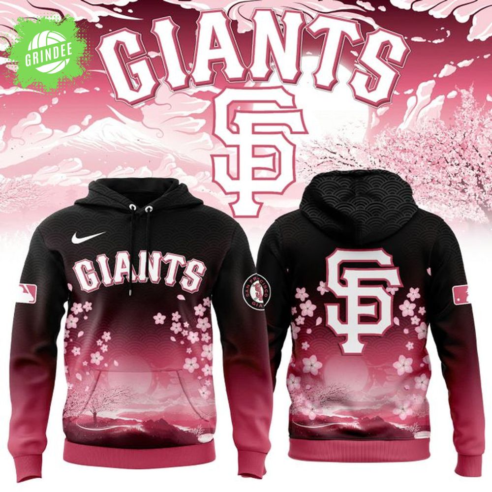 San Francisco Giants Cherry Blossom 2025 Pink Hoodie – Floral Theme San Francisco Giants Cherry Blossom 2025 Pink Hoodie – Floral Theme