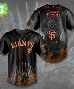 San Francisco Giants Game of Thrones Baseball Jersey House Giants