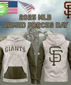 San Francisco Giants MLB Armed Forces Day 2025 Hoodie