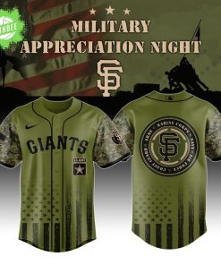 San Francisco Giants MLB x Military Appreciation Night Jersey 2025