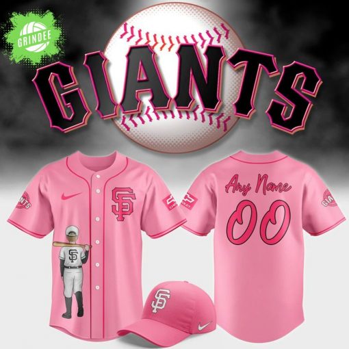 San Francisco Giants Nike Pink Limited Edition Baseball Jersey 2025
