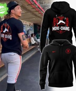 San Francisco Giants Spencer Bivens “Move The Chains” Special Hoodie