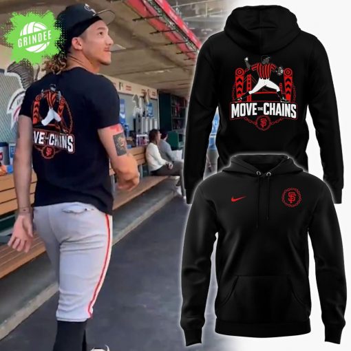 San Francisco Giants Spencer Bivens “Move The Chains” Special Hoodie