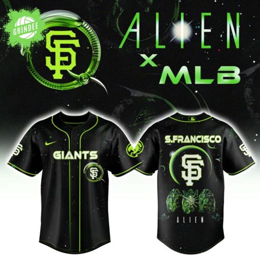 San Francisco Giants x Alien Combo Baseball Jersey Limited