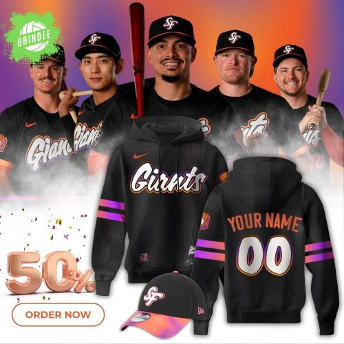 San Francisco Giants x City Connect 2025 “The Remix” New Hoodie