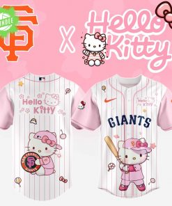 San Francisco Giants x Hello Kitty Night 2025 Baseball Jersey Limited Edition