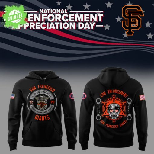 San Francisco Giants x Law Enforcement Appreciation Day 2025 Hoodie