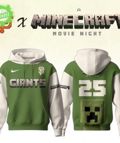 San Francisco Giants x Minecraft Movie Hoodie – Limited MLB Collab