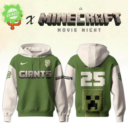 San Francisco Giants x Minecraft Movie Hoodie – Limited MLB Collab