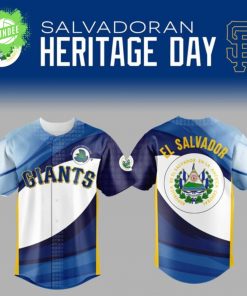 San Francisco Giants x Salvadoran Heritage Day 2025 Jersey