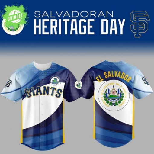 San Francisco Giants x Salvadoran Heritage Day 2025 Jersey