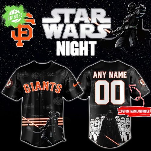 San Francisco Giants x Star Wars 2025 Baseball Jersey – Galaxy Edition
