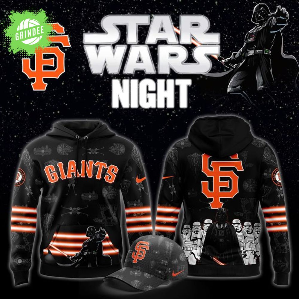 San Francisco Giants x Star Wars 2025 Hoodie – Sci-Fi Theme San Francisco Giants x Star Wars 2025 Hoodie – Sci-Fi Theme