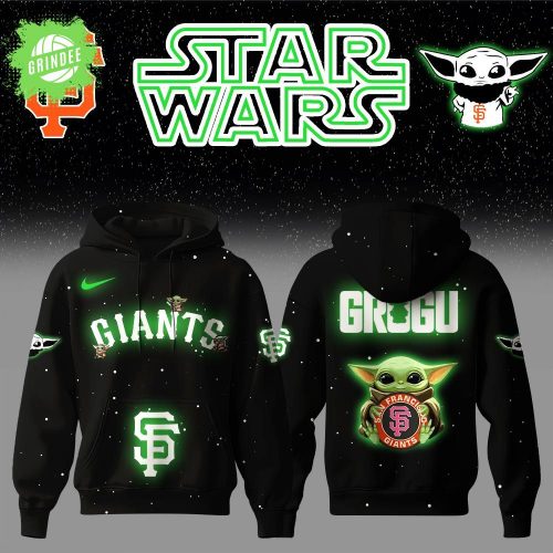 San Francisco Giants x Star Wars Baby Yoda Hoodie – Galactic Game Night Apparel