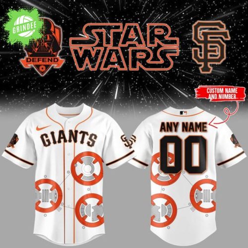 San Francisco Giants x Star Wars Baseball Jersey