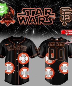 San Francisco Giants x Star Wars Limited Edition Baseball Jersey