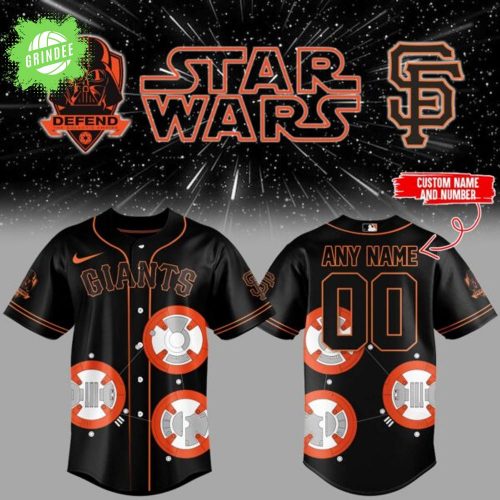 San Francisco Giants x Star Wars Limited Edition Baseball Jersey