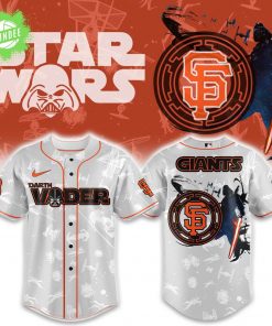 San Francisco Giants x Star Wars Night Baseball Jersey 2025 New Version
