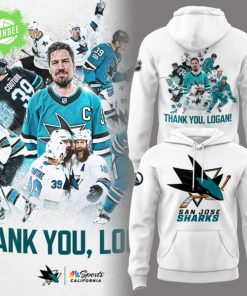 San Jose Sharks “Thank You, Logan Couture” Limited Edition Hoodie