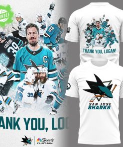 San Jose Sharks “Thank You, Logan Couture” Limited Edition T-Shirt