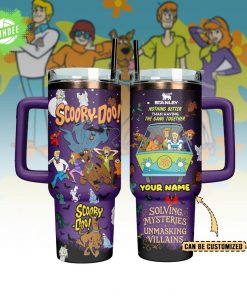 Scooby-Doo Custom Stanley Quencher 40oz Stainless Steel Tumbler with Handle