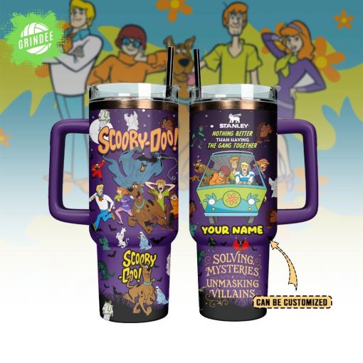 Scooby-Doo Custom Stanley Quencher 40oz Stainless Steel Tumbler with Handle