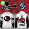 Japangeles x Los Angeles Kings White Hoodie 2025 – Limited Edition Hockey Apparel