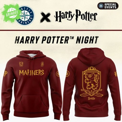 Seattle Mariners Harry Potter Night 2025 Hoodie – Special Edition