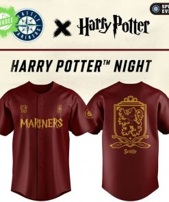 Seattle Mariners Harry Potter Night 2025 Limited Edition Jersey